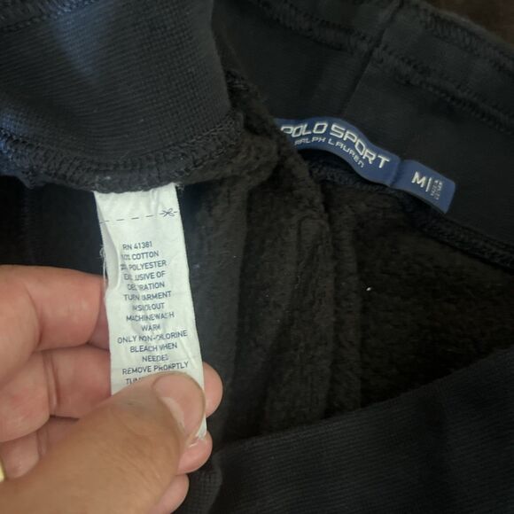 Ralph Lauren Polo Sport p67 Jogger Sweatpants Black | Mens Medium - Picture 13 of 15